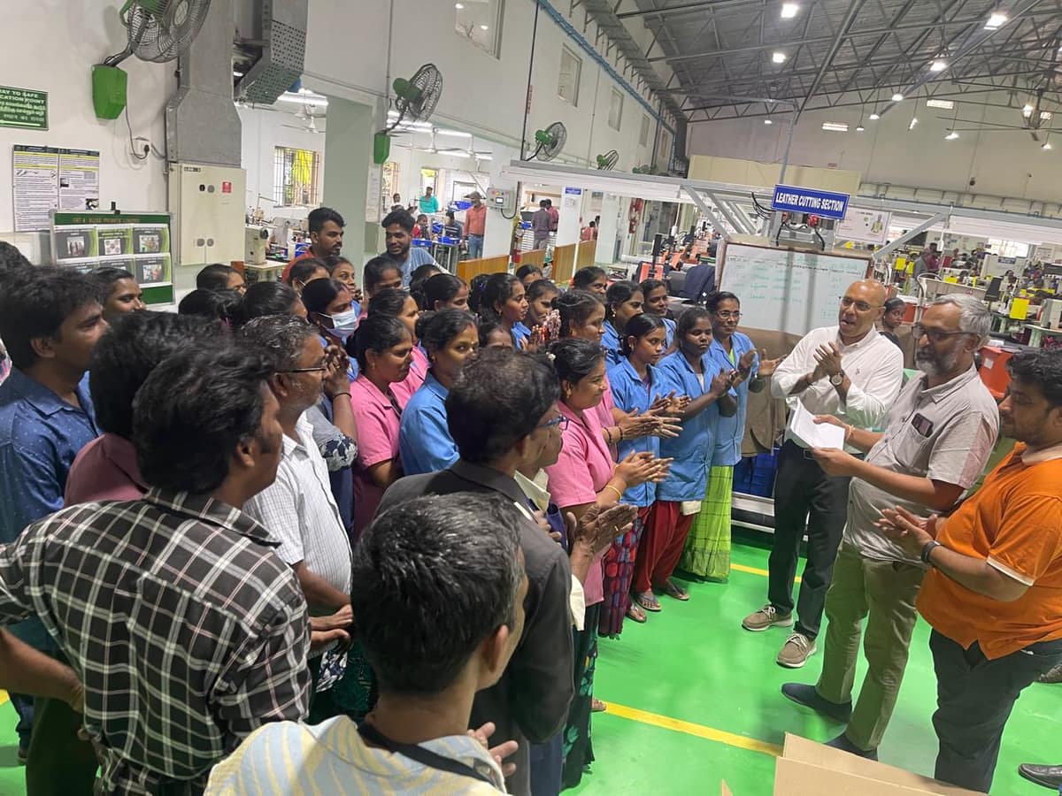 Team Announcement & Recognition on the Shop Floor